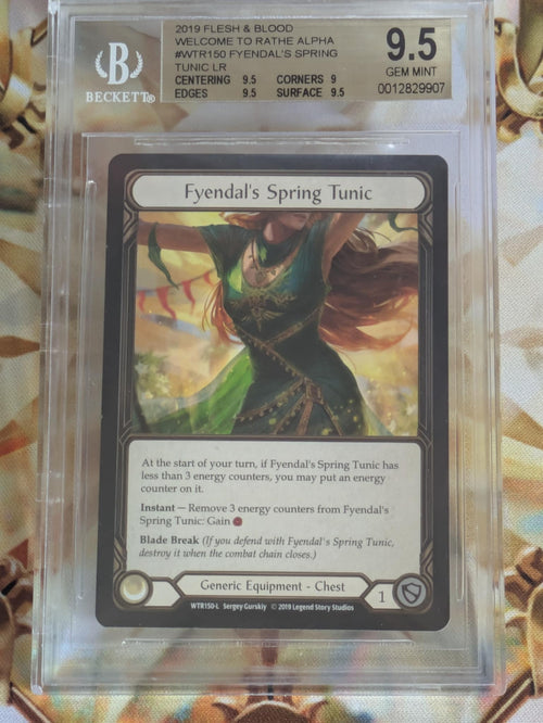 Fyendal's Spring Tunic Cold Foil BGS 9.5